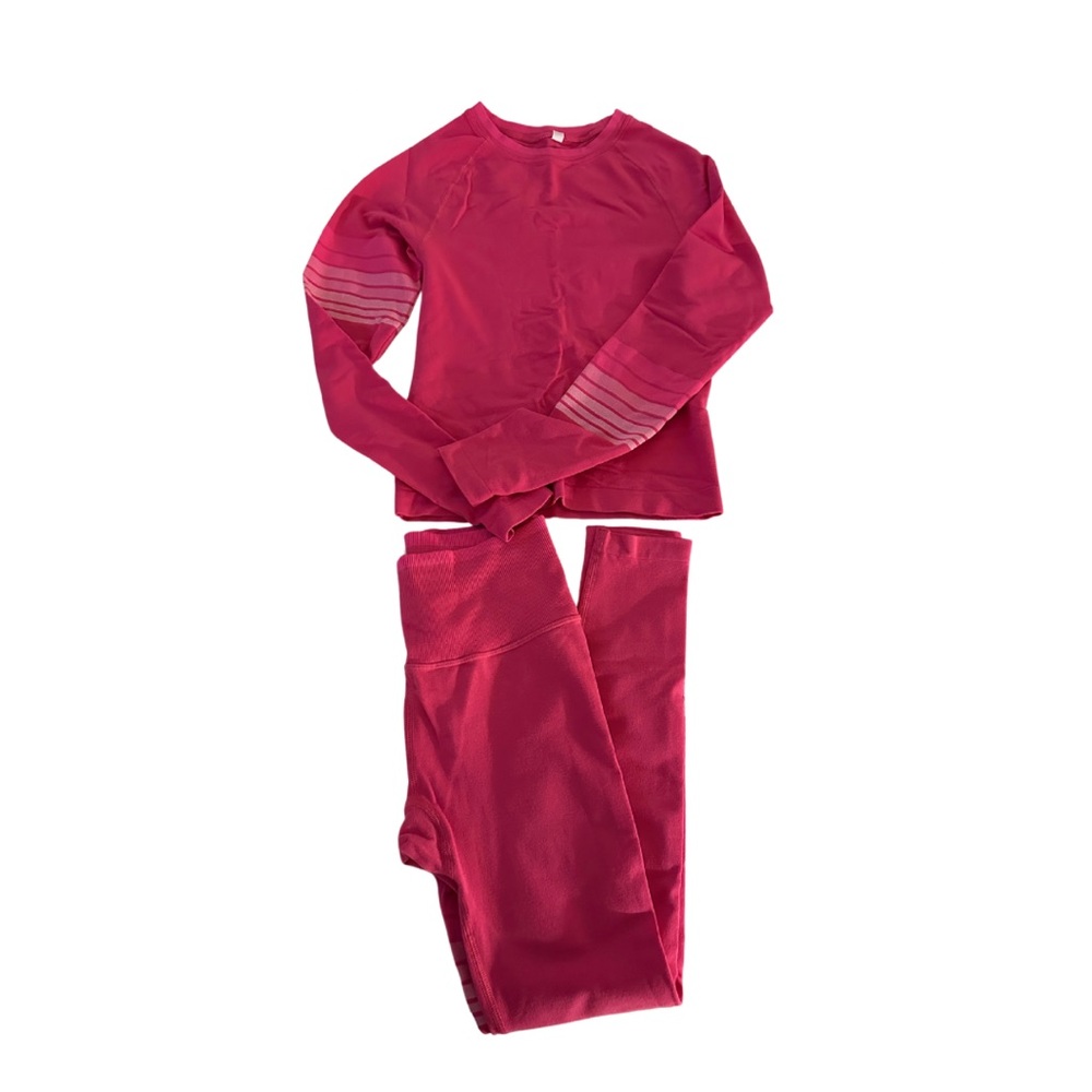 Joy Lab Pink Activewear Set, Size XS